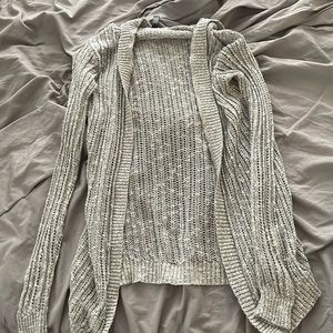 Grey Knit Cardigan
